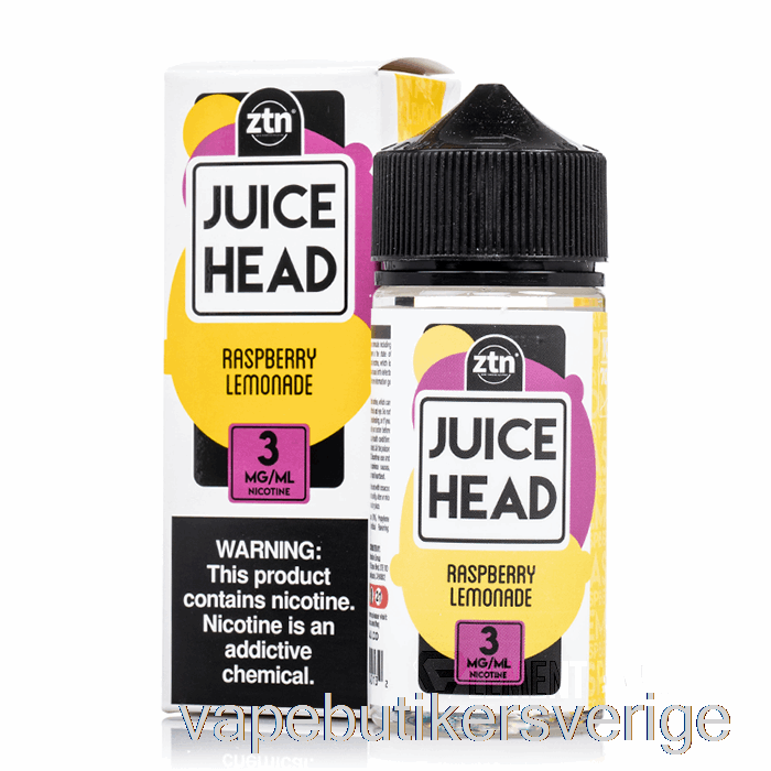 Vape Sverige Hallon Lemonad - Juicehuvud - 100ml 0mg